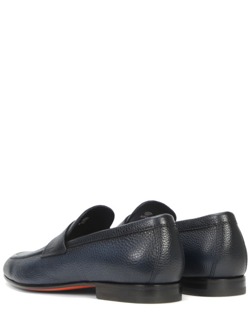 Лоферы кожаные SANTONI