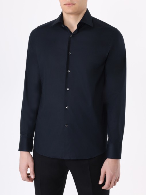 Рубашка Slim Fit хлопковая CANALI