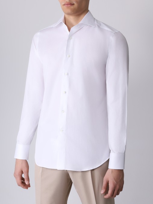 Рубашка Regular Fit хлопковая CANALI