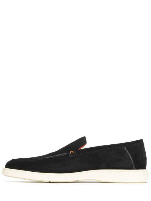 Лоферы замшевые SANTONI