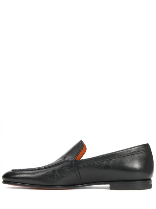 Лоферы кожаные SANTONI