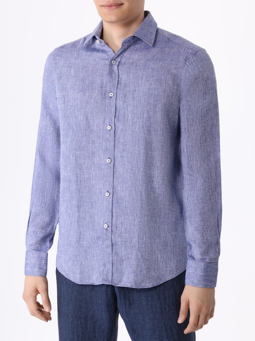 Рубашка Regular Fit льняная PAUL & SHARK