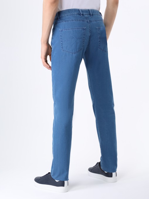 Джинсы Slim Fit хлопковые PAUL & SHARK