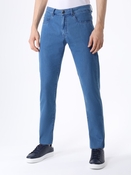 Джинсы Slim Fit хлопковые PAUL & SHARK