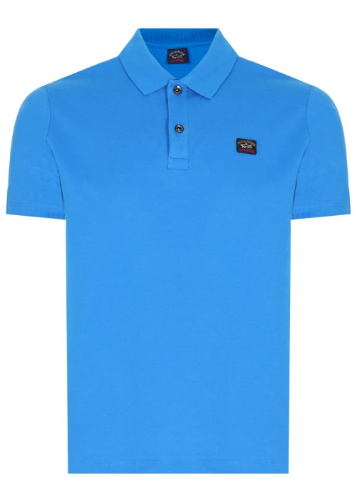 Поло хлопковое PAUL & SHARK