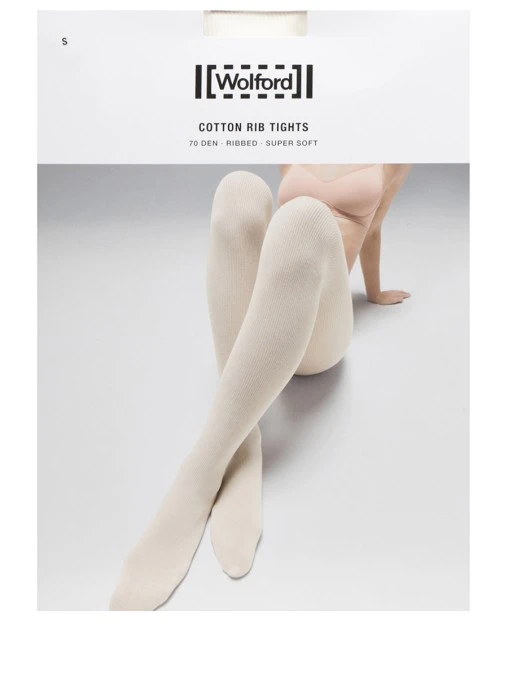 Колготки Cotton Rib 70 den WOLFORD