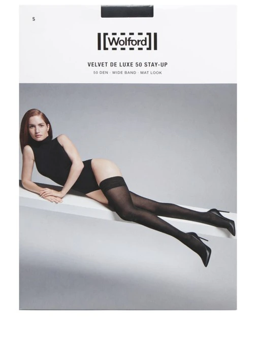 Чулки Velvet De Luxe 50 den WOLFORD