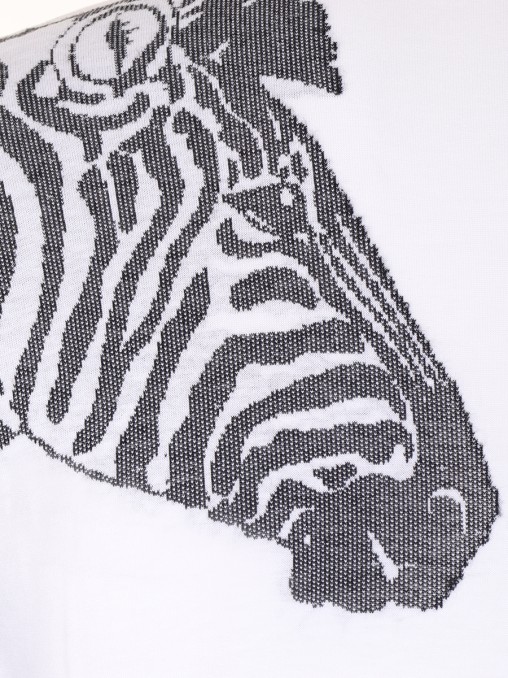 Футболка из вискозы ROBERTO CAVALLI