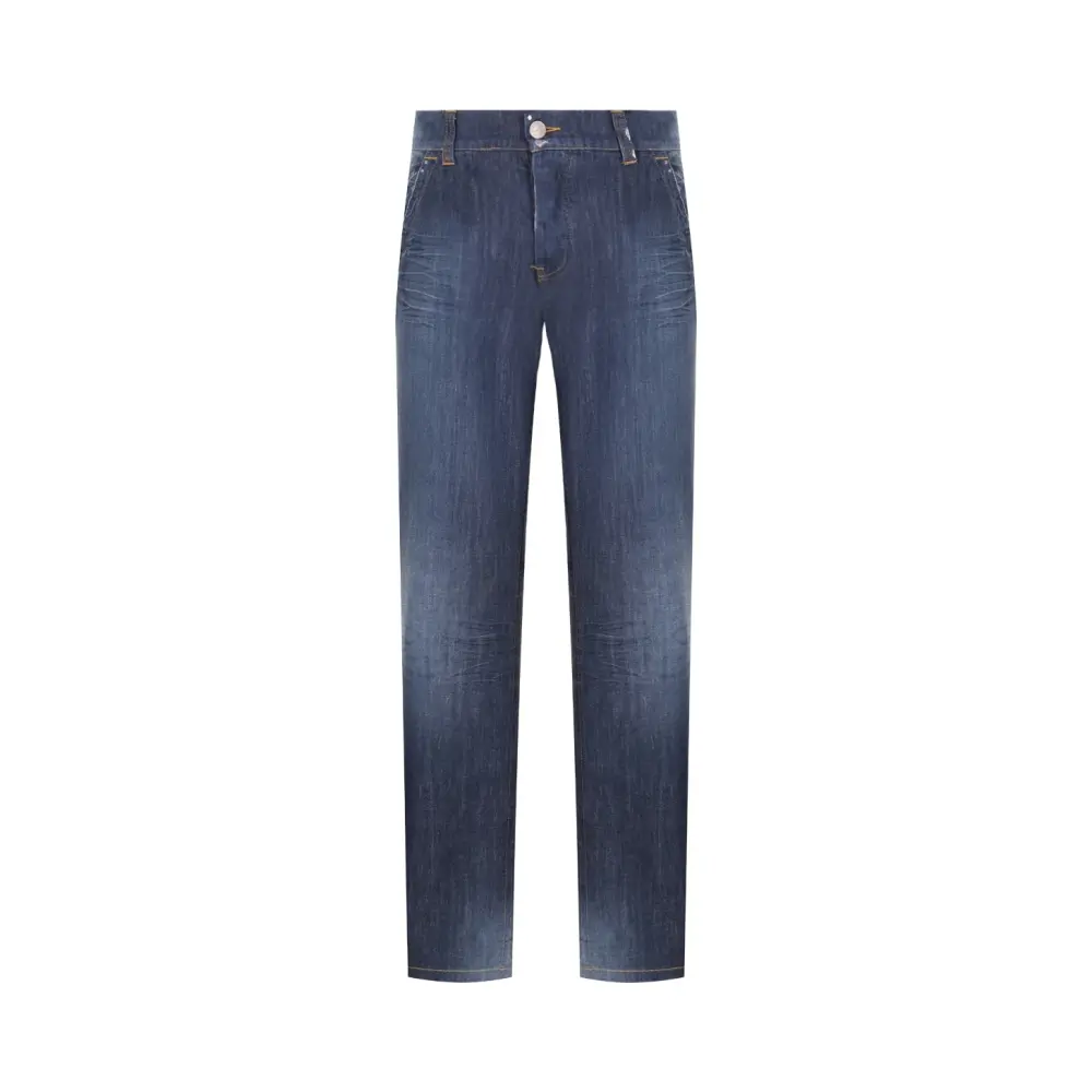 Джинсы Regular Fit хлопковые