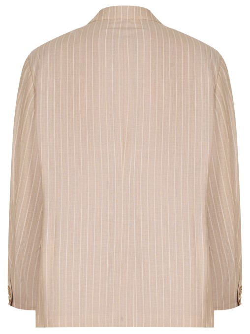 Костюм из шерсти и льна LARDINI