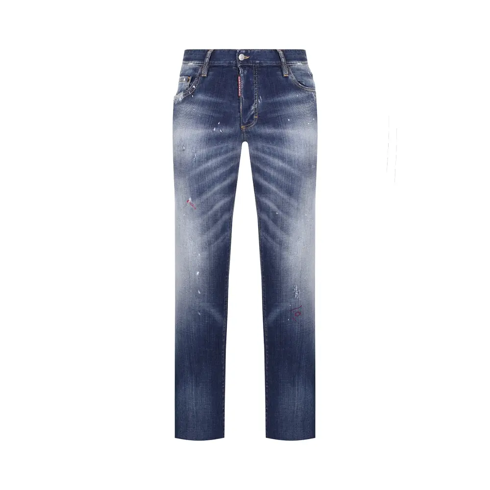 Джинсы Slim Fit хлопковые