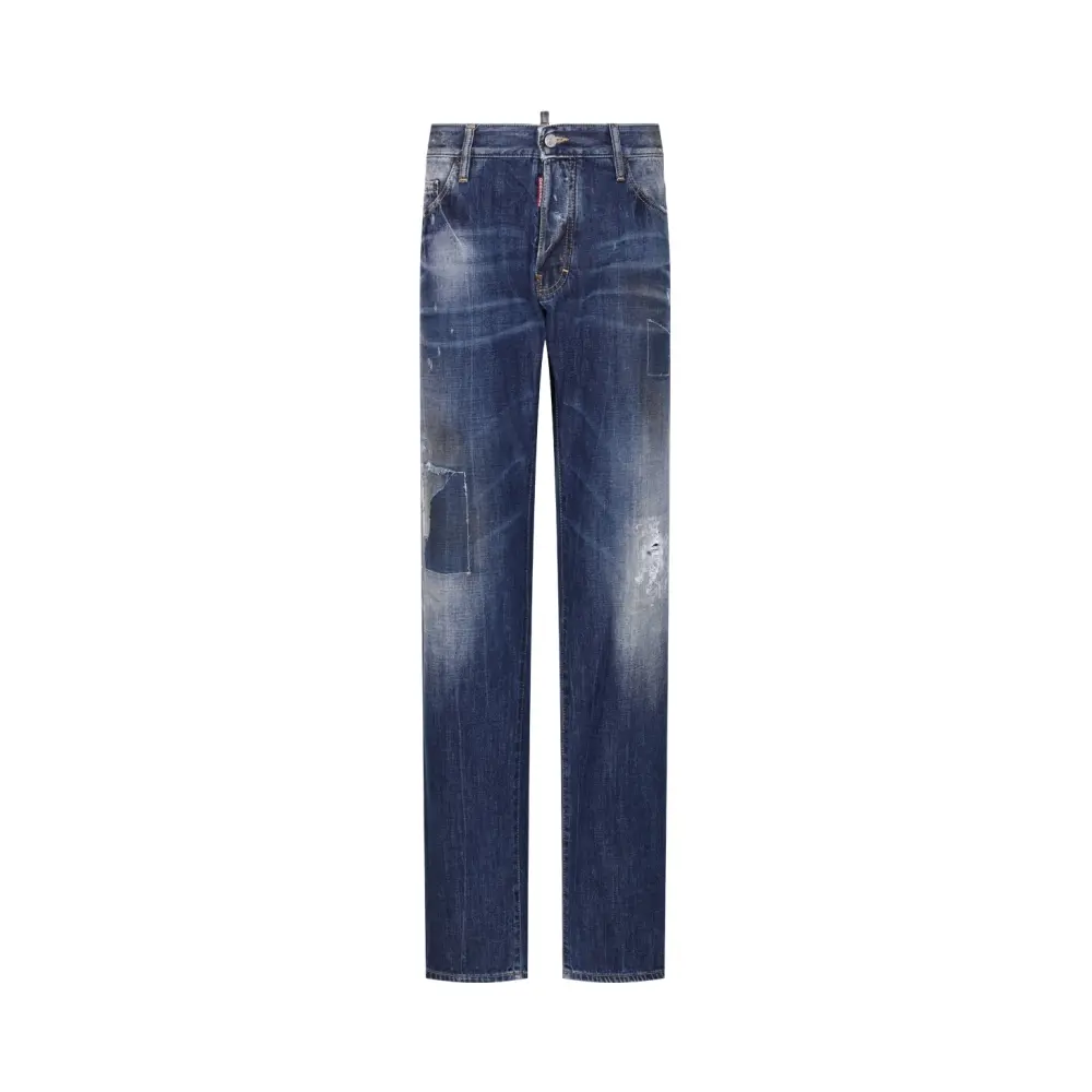 Джинсы Regular Fit хлопковые