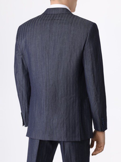 Костюм из шерсти и льна BRIONI