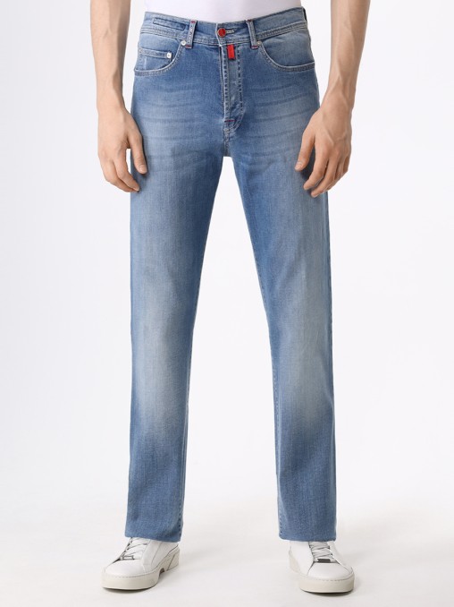 Джинсы Regular Fit хлопковые KITON