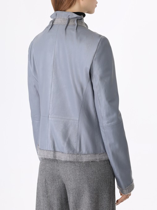 Куртка кожаная ARMANI COLLEZIONI