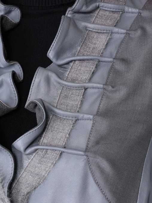 Куртка кожаная ARMANI COLLEZIONI