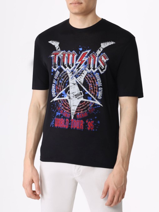 Футболка с принтом DSQUARED2