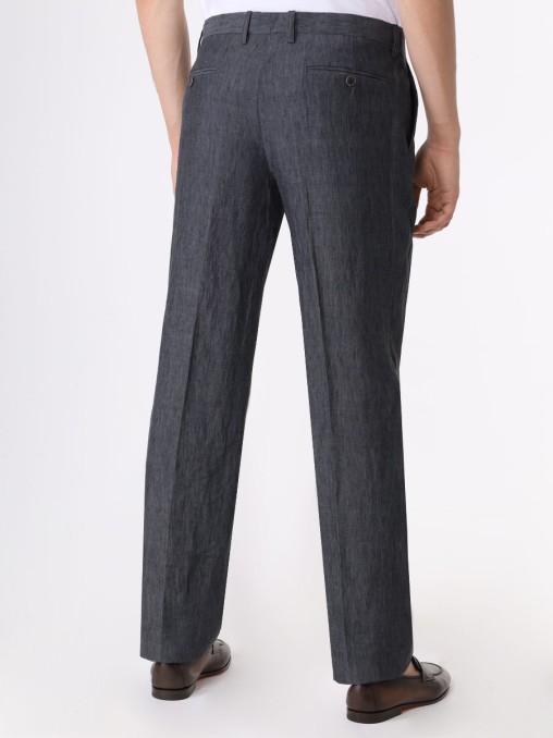 Брюки льняные ETRO