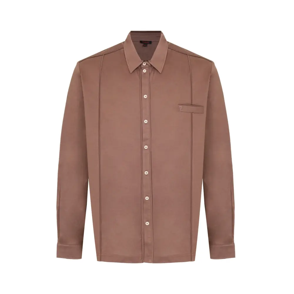 Рубашка Slim Fit хлопковая