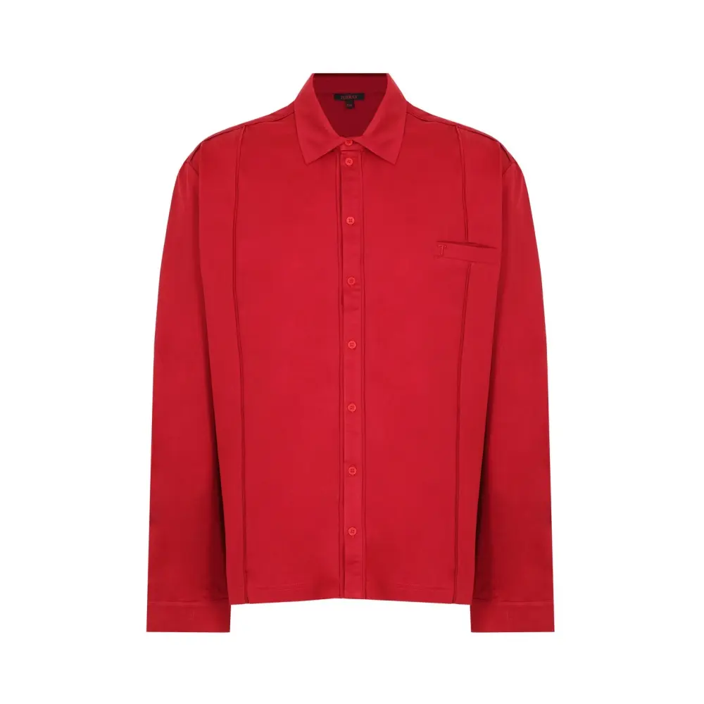 Рубашка Slim Fit хлопковая