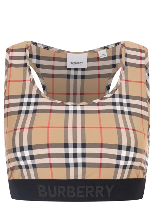 Топ в клетку BURBERRY