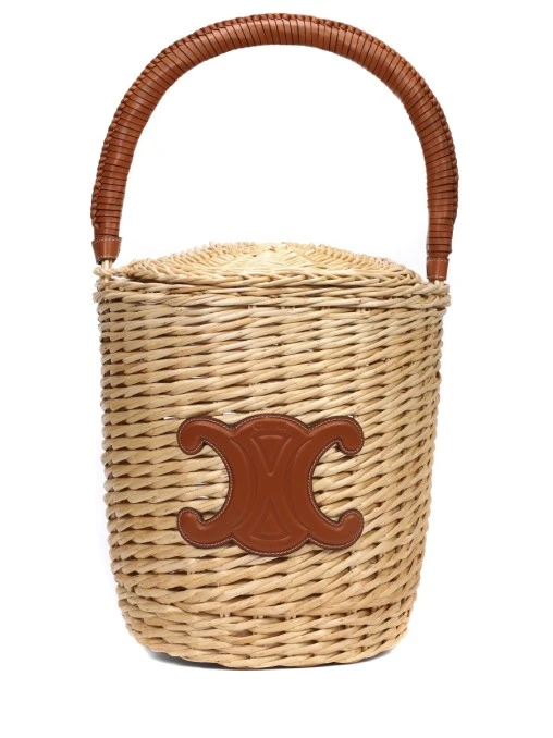 Сумка соломенная CELINE