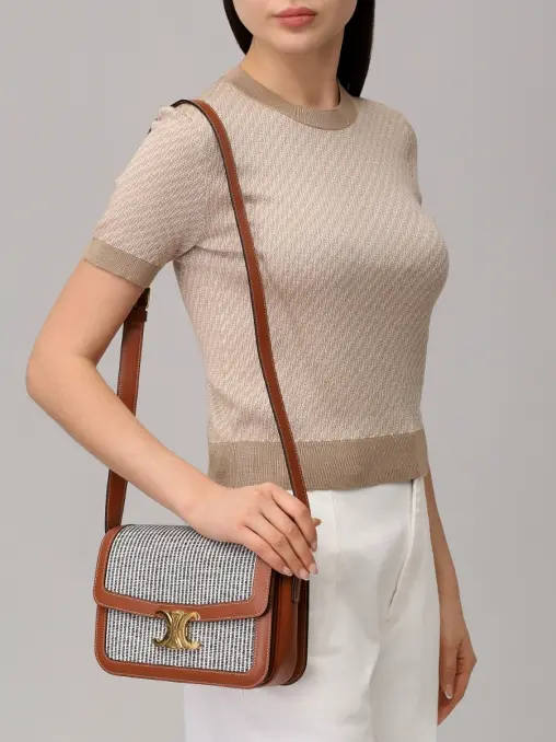 Сумка комбинированная Triomphe Classique CELINE