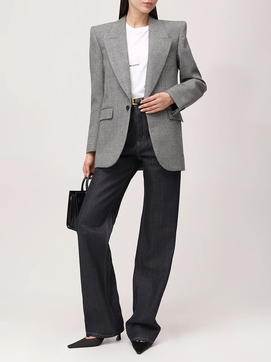 Пиджак шерстяной