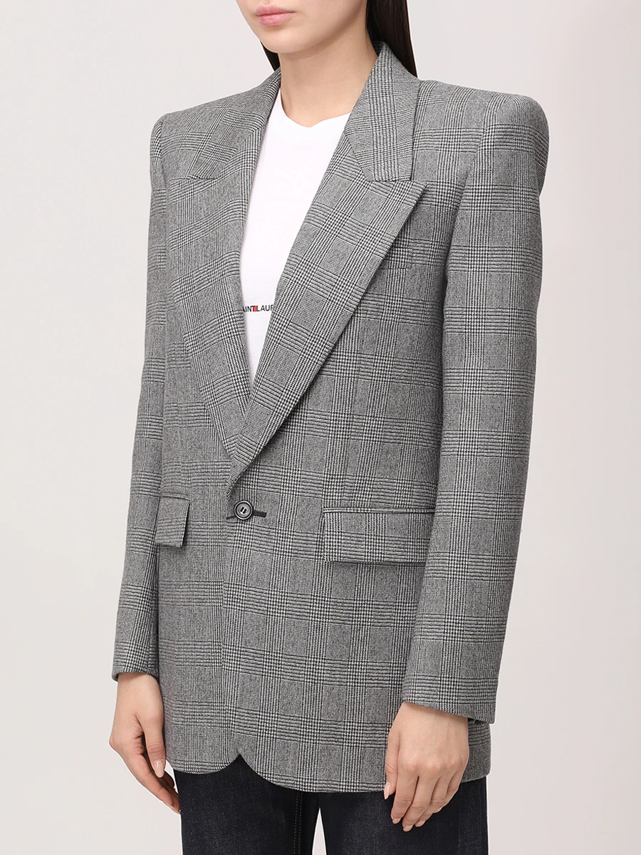 Пиджак шерстяной