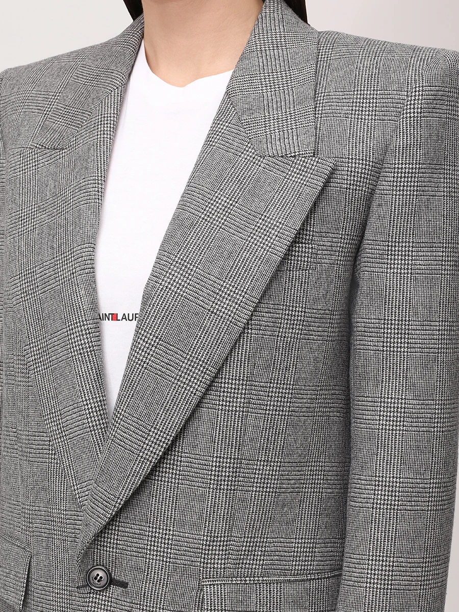 Пиджак шерстяной