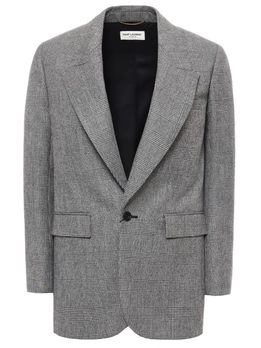 Пиджак шерстяной SAINT LAURENT