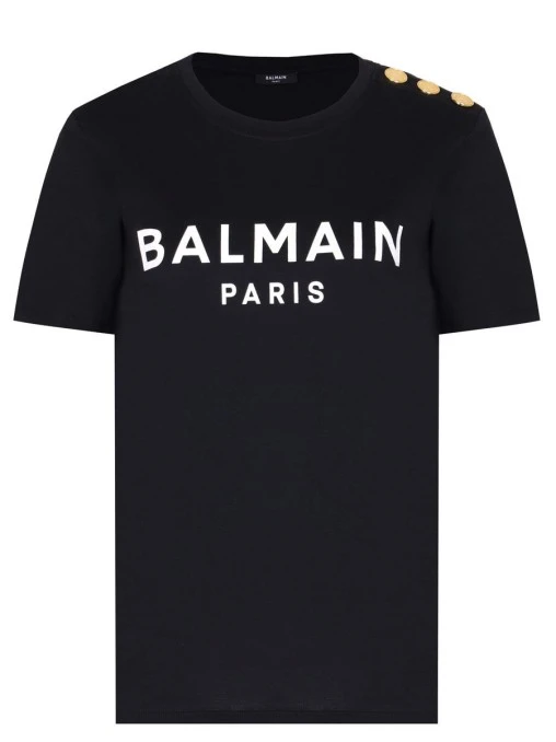 Футболка хлопковая BALMAIN