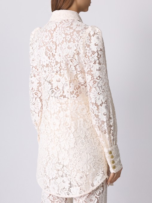 Блуза кружевная ZIMMERMANN