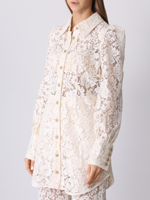 Блуза кружевная ZIMMERMANN