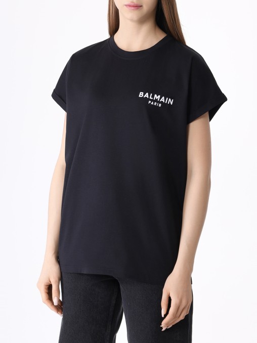 Футболка хлопковая BALMAIN