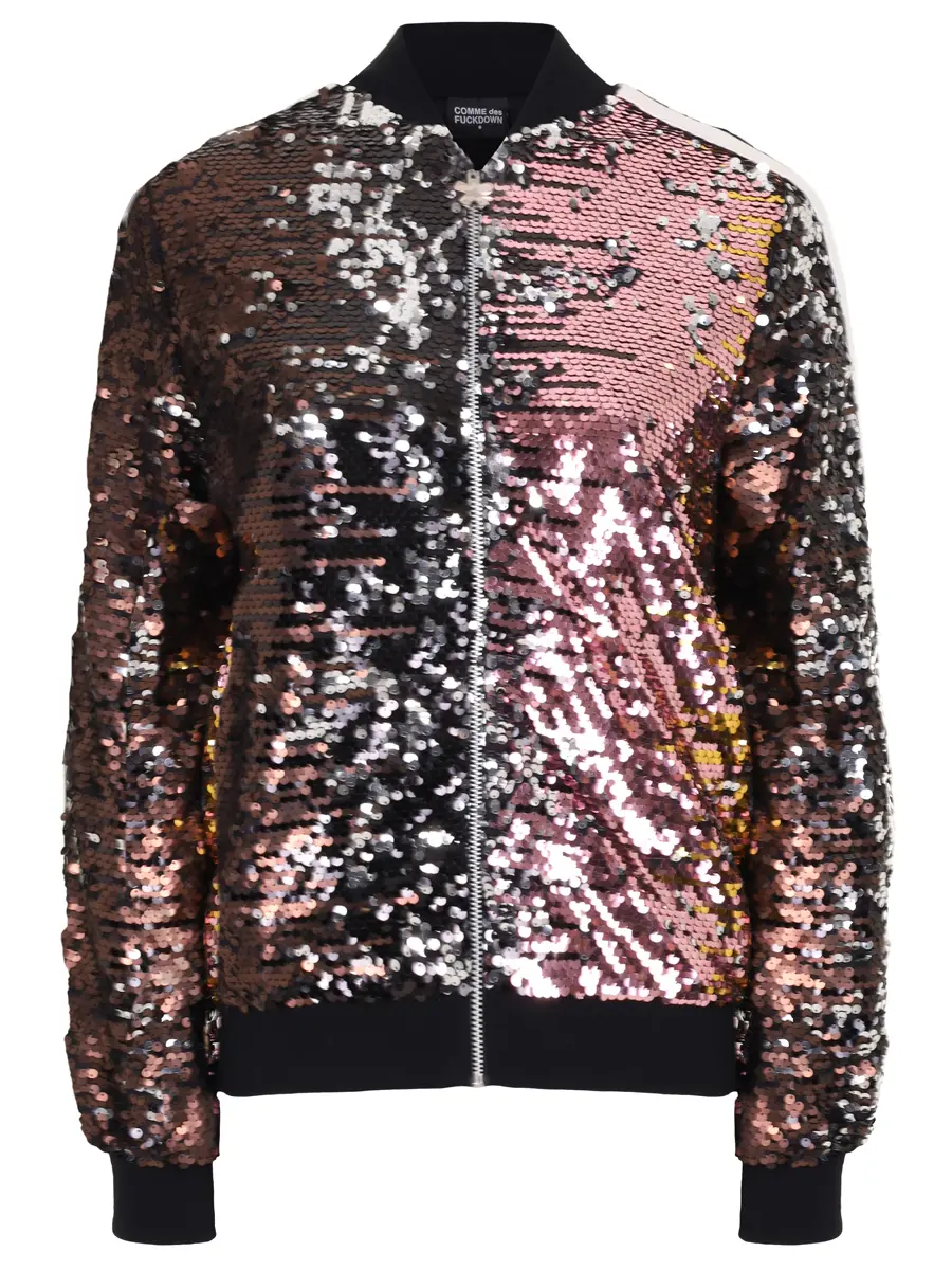 Бомбер с пайетками