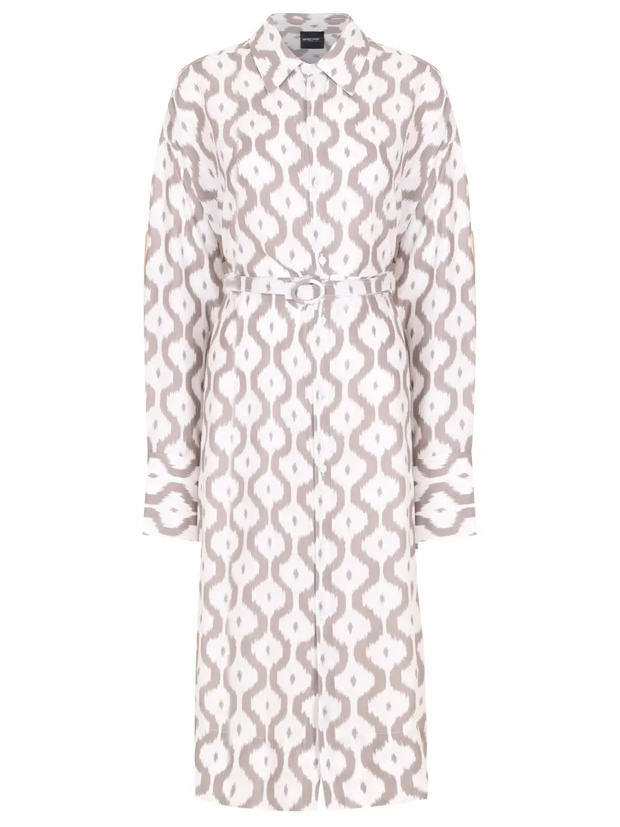 Платье шелковое