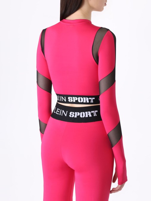 Топ с логотипом PLEIN SPORT
