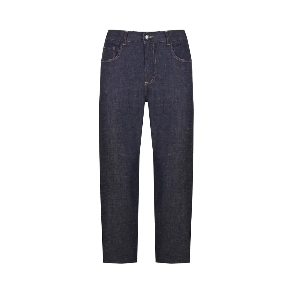Джинсы Regular Fit из хлопка и лиоцелла
