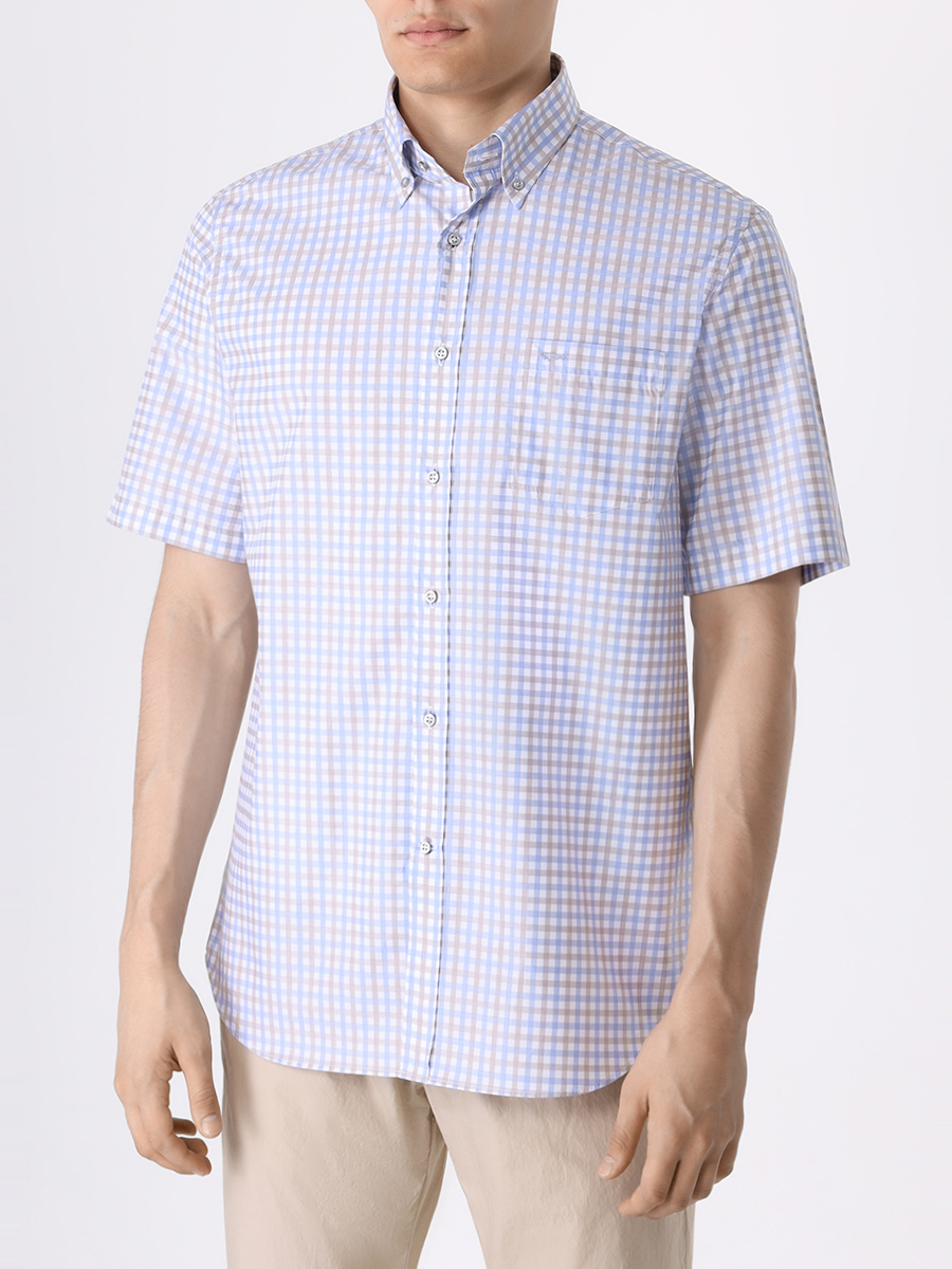 Рубашка Regular Fit хлопковая