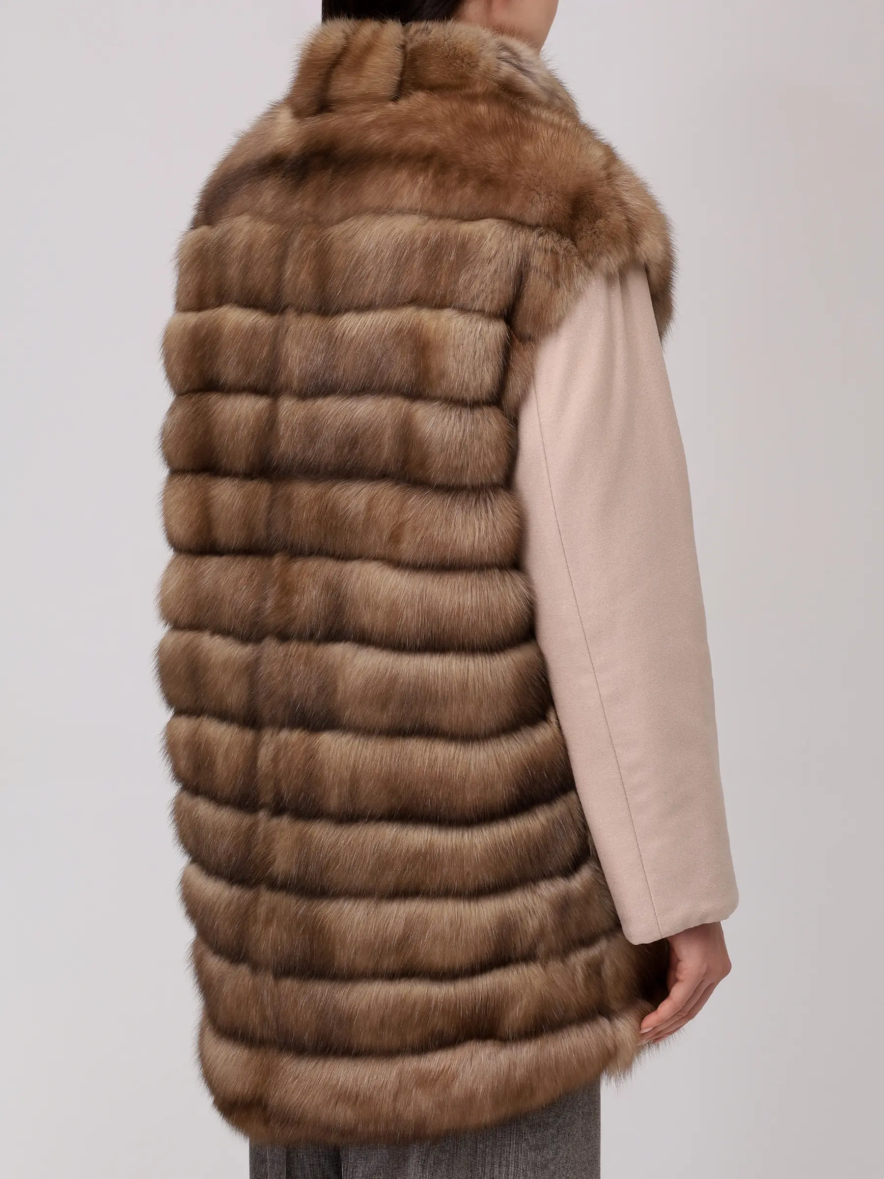 Парка соболиная двусторонняя