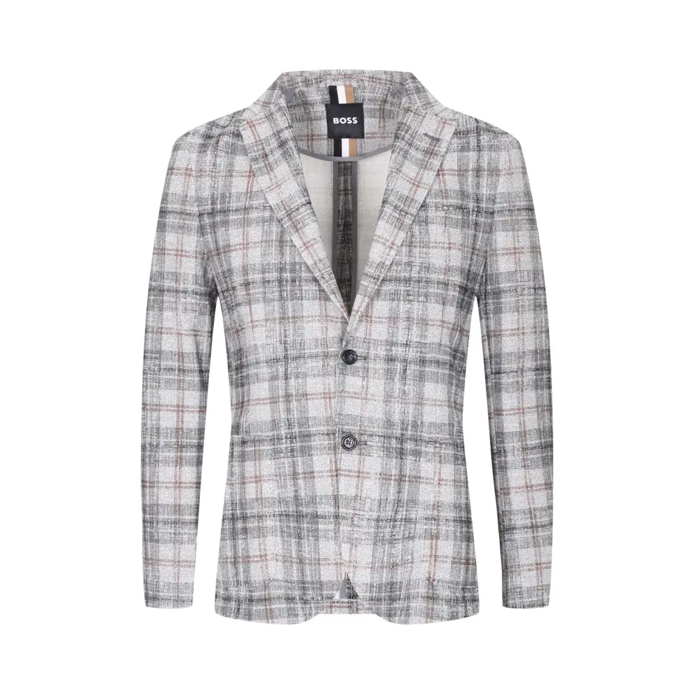 Пиджак Slim Fit в клетку