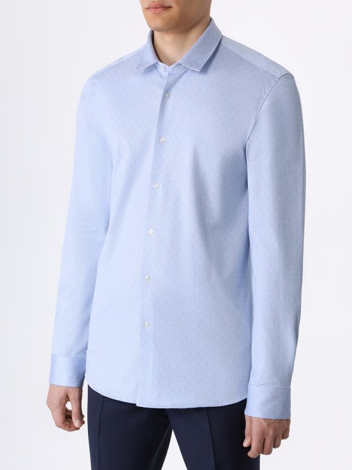 Рубашка Extra Slim Fit хлопковая HUGO