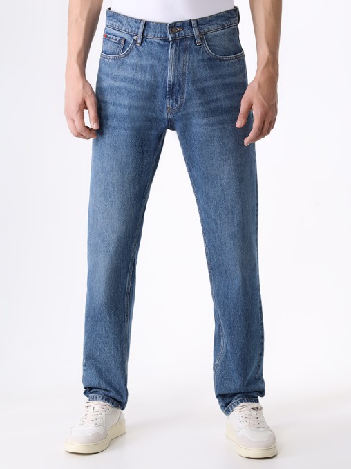 Джинсы Regular Fit хлопковые HUGO