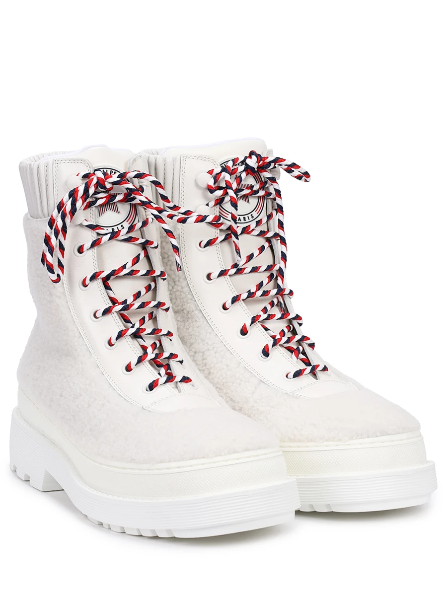 Ботинки комбинированные