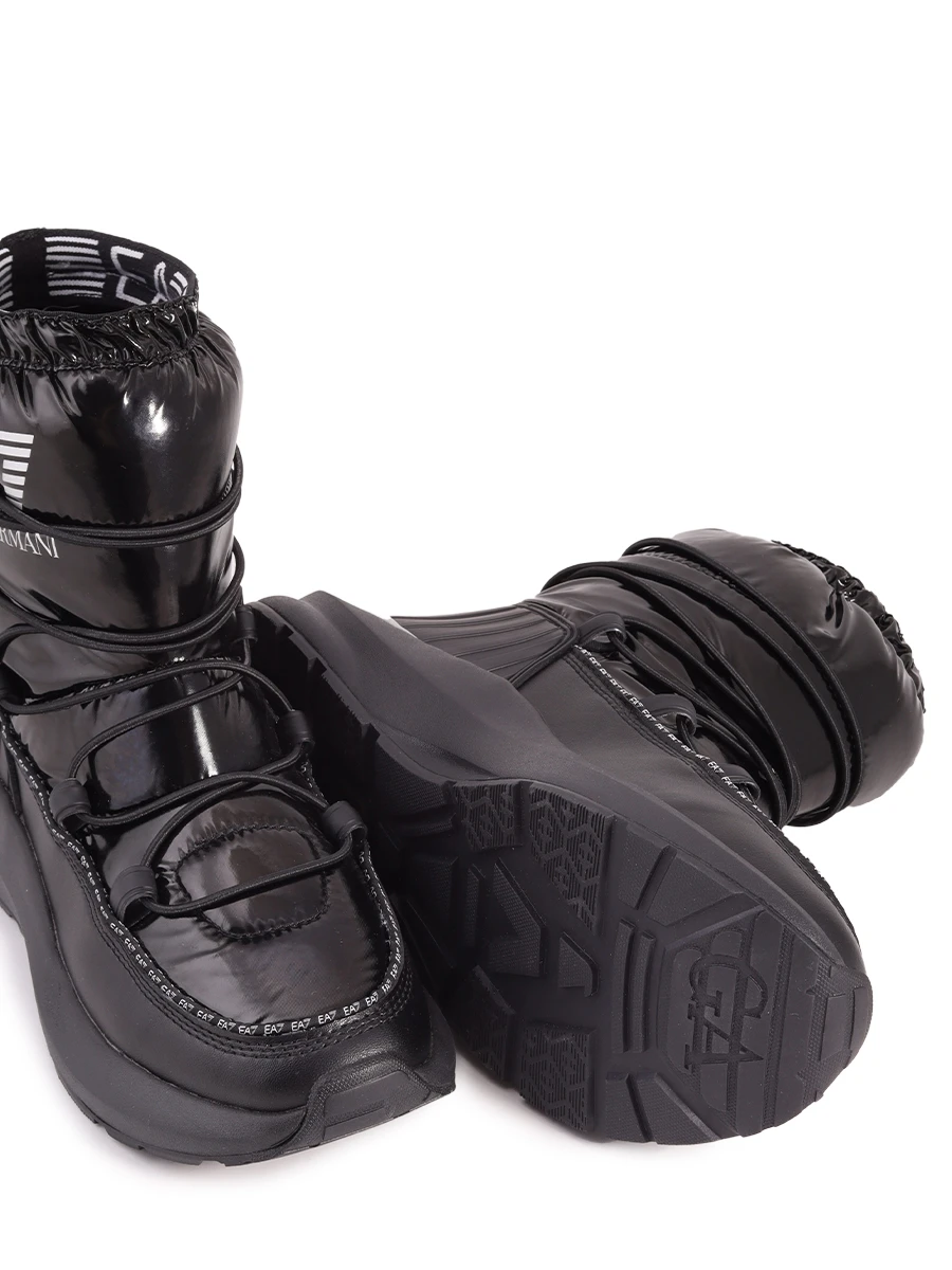 Ботинки комбинированные