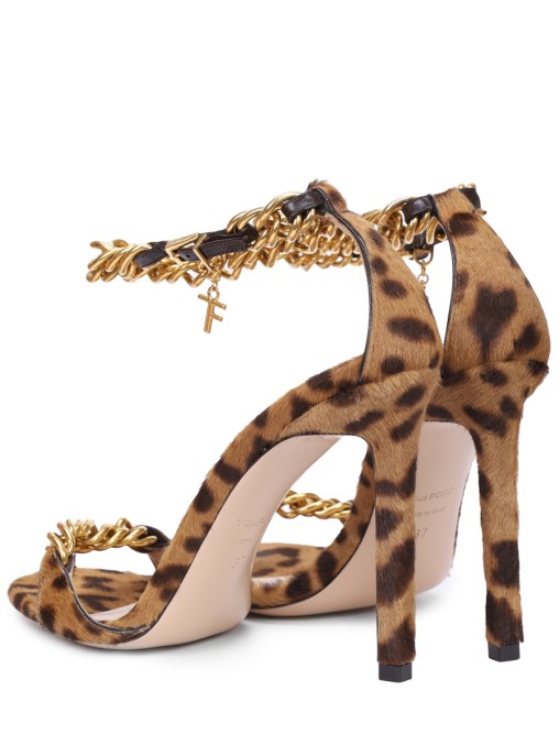 Босоножки кожаные TOM FORD