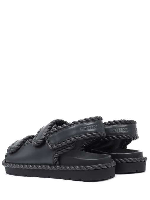 Сандалии кожаные BOTTEGA VENETA