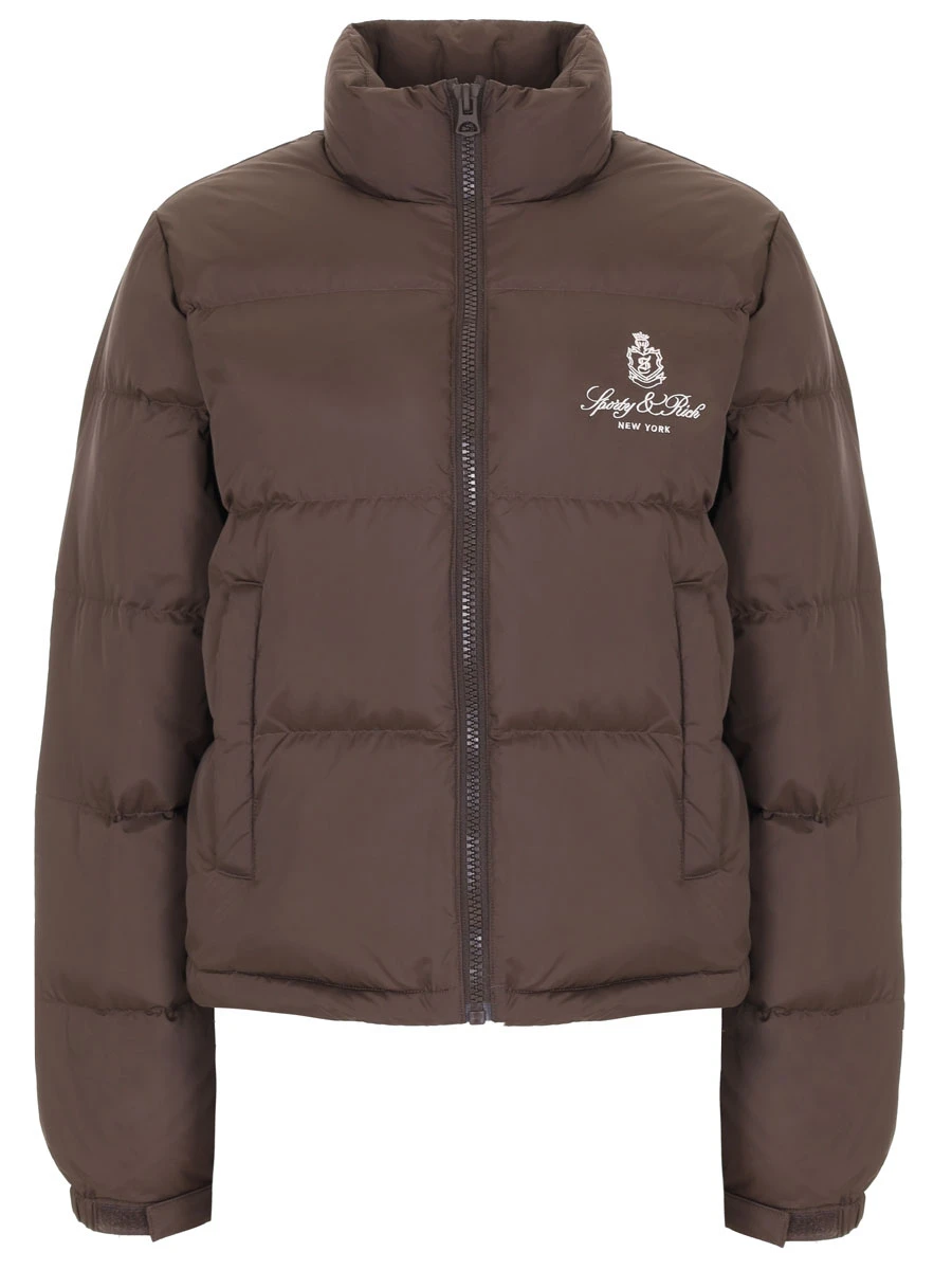 Пуховик стеганый