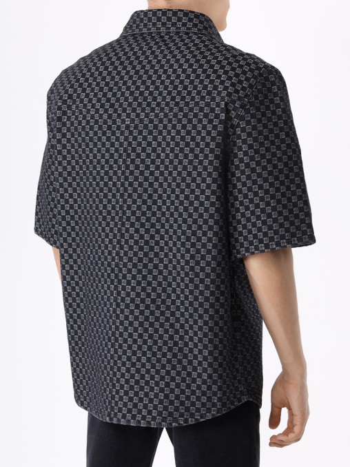 Рубашка Regular Fit хлопковая BALMAIN
